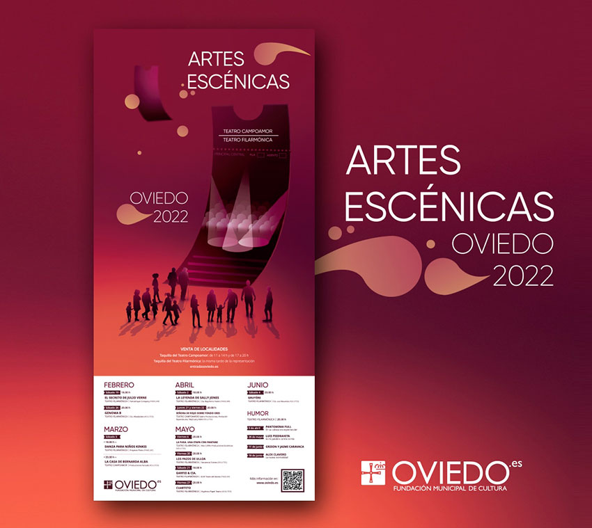Theatre poster designs Oviedo 2022