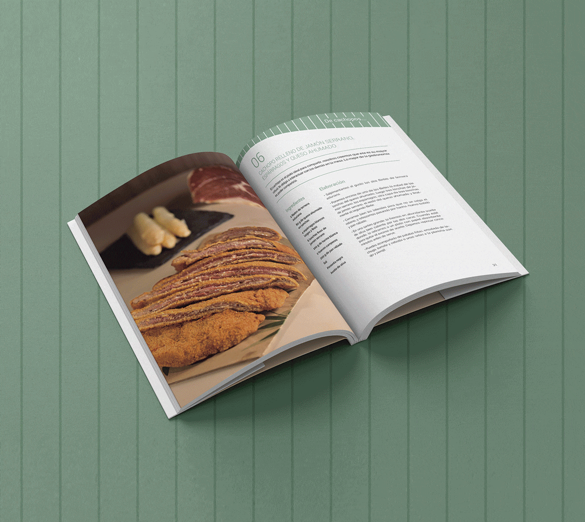recipe book design