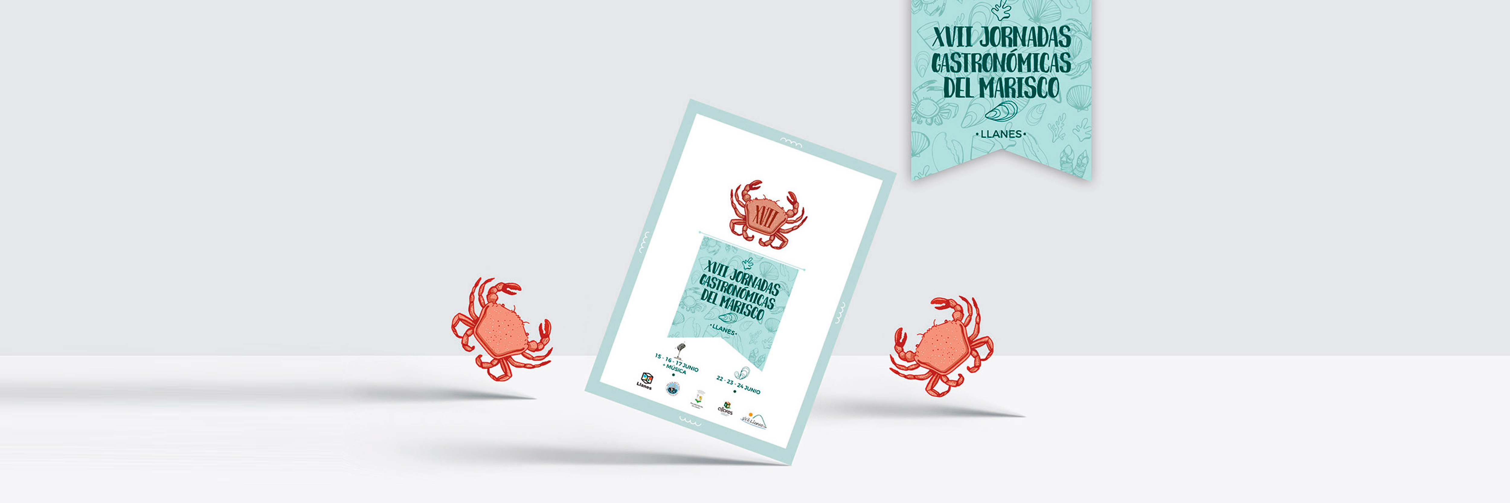 Seafood poster design