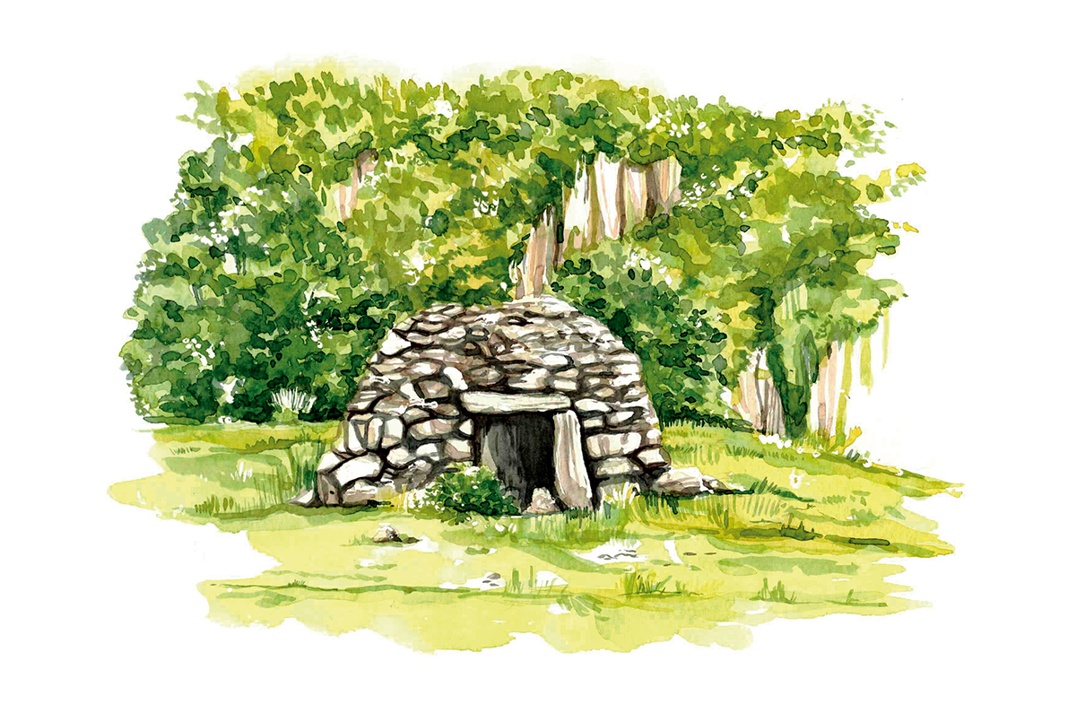 Acuarela de Asturias