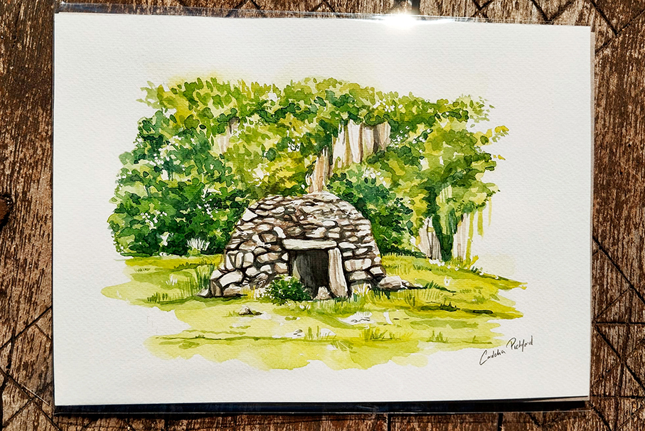Acuarela de Asturias