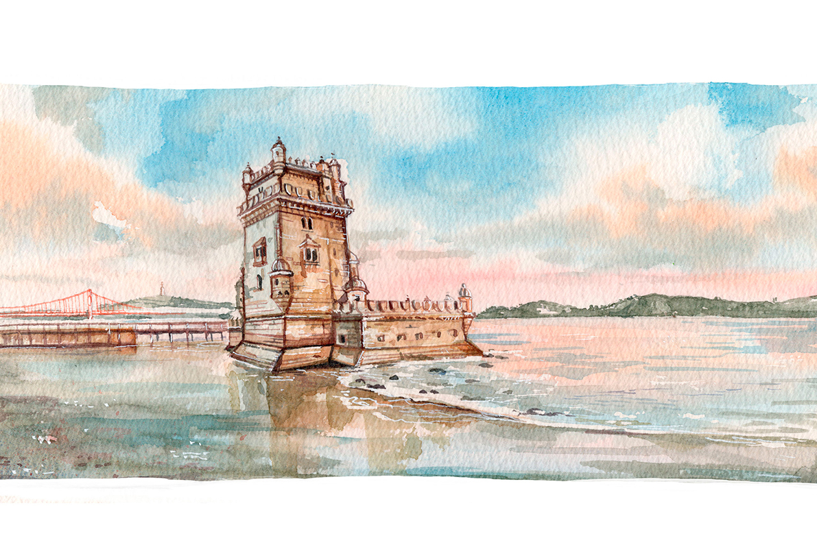Watercolours of Portugal