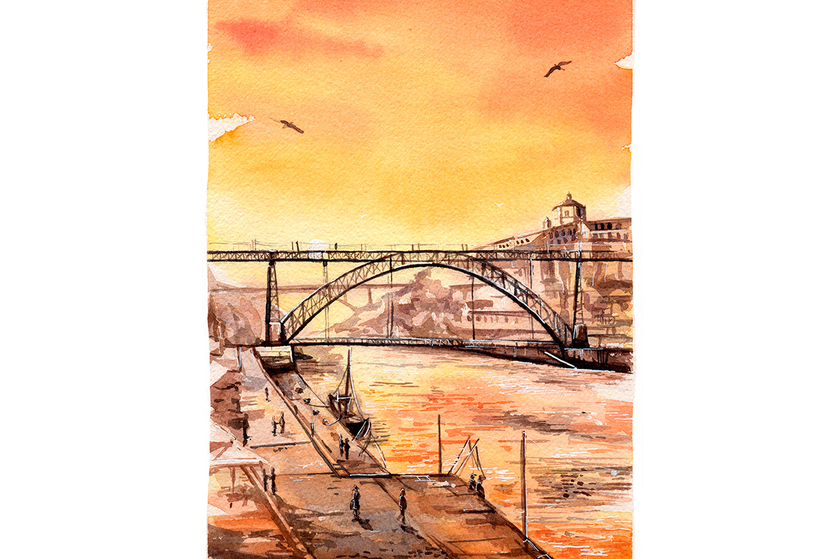 Watercolours of Portugal