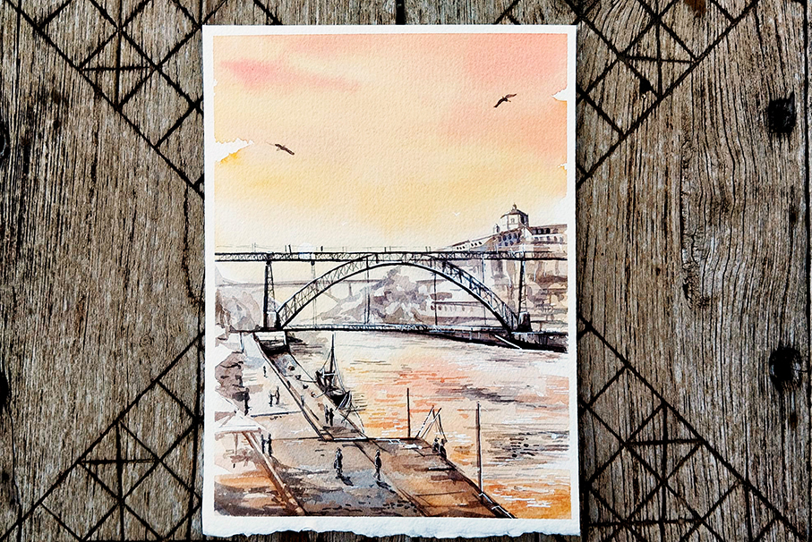 Watercolours of Portugal