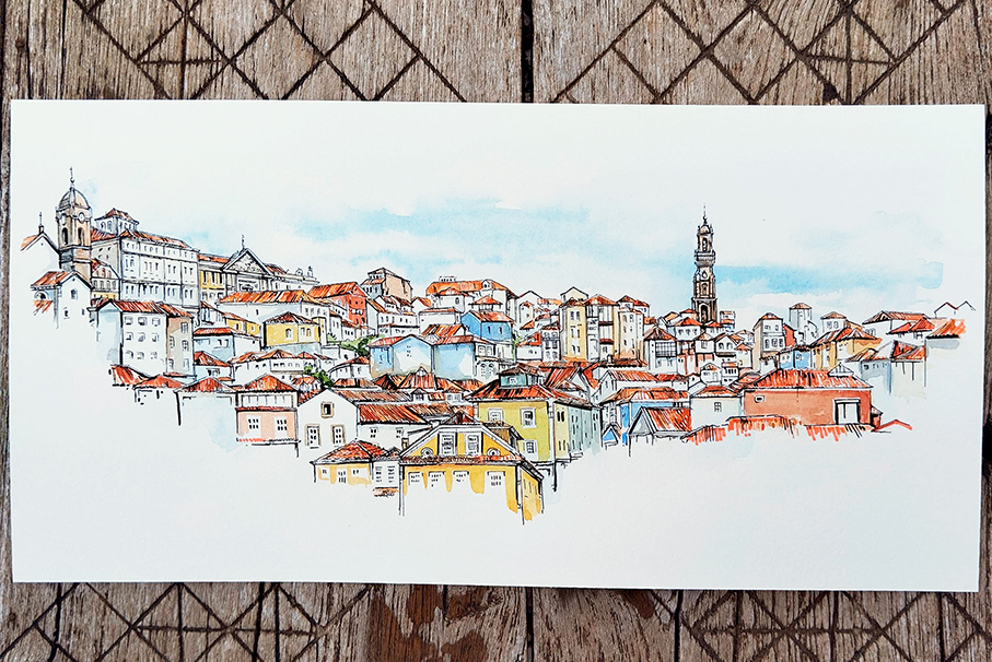 Watercolours of Portugal