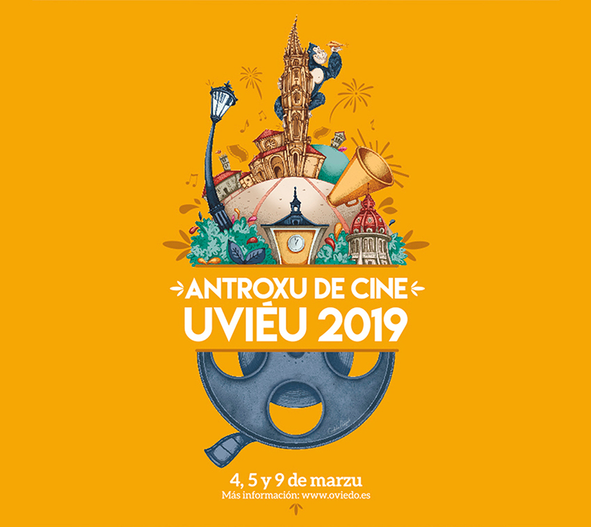carnaval poster design Oviedo 2019